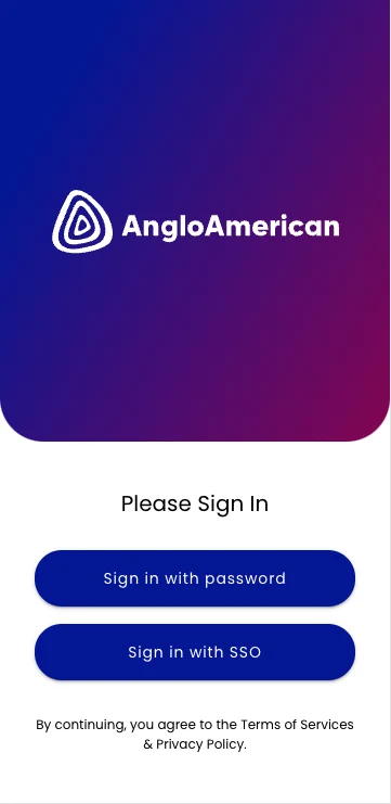 Anglo S&SD Checklist App screenshot